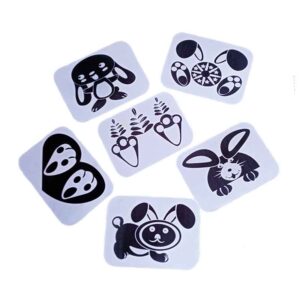 parenting, high contrast flash cards, kids bunny, baby sensory play,