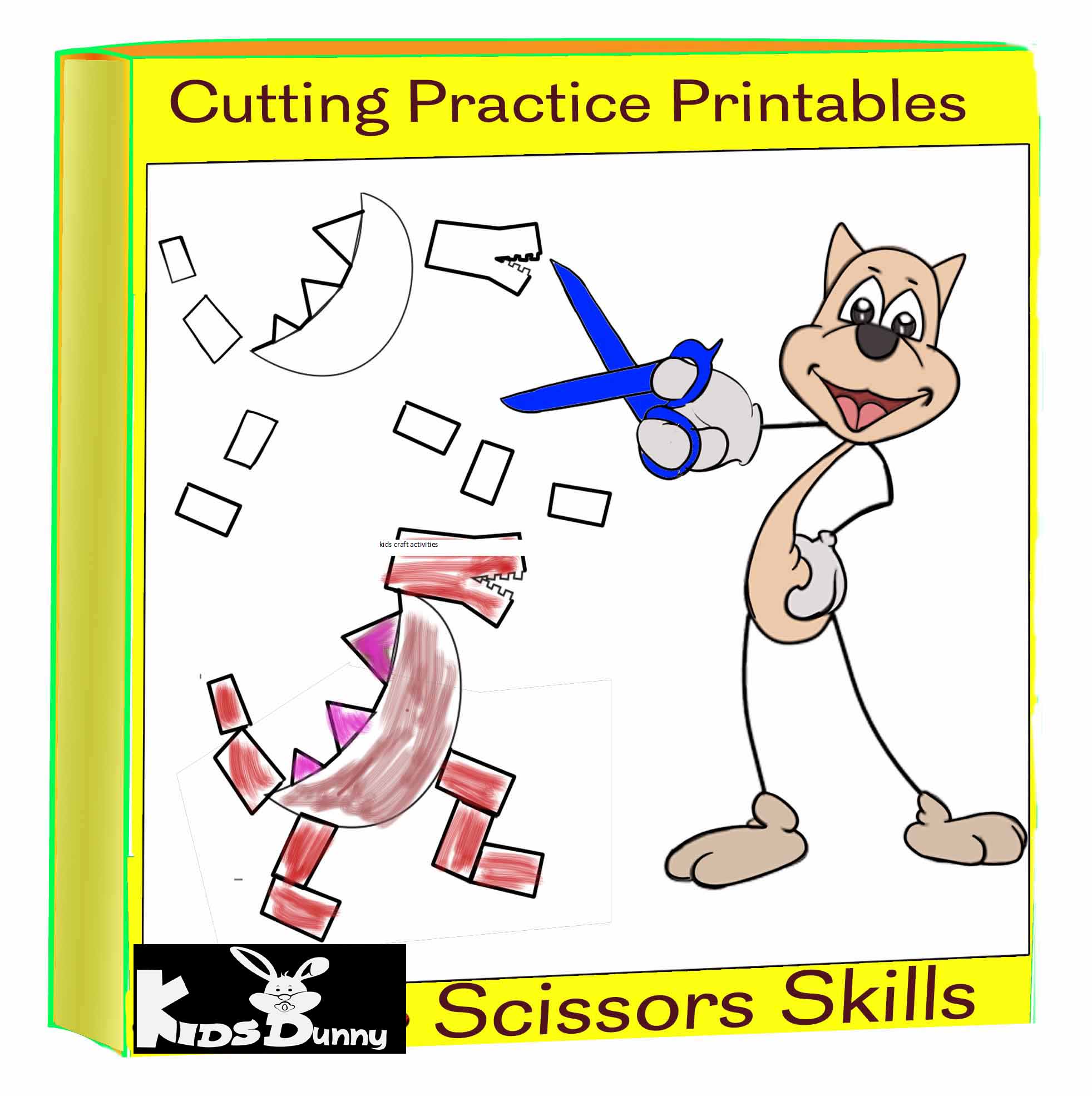 kids craft activities ; colouring pages ; cut and place activities ; scissors activities ; kindergartens; nursery schools; kids crafts;