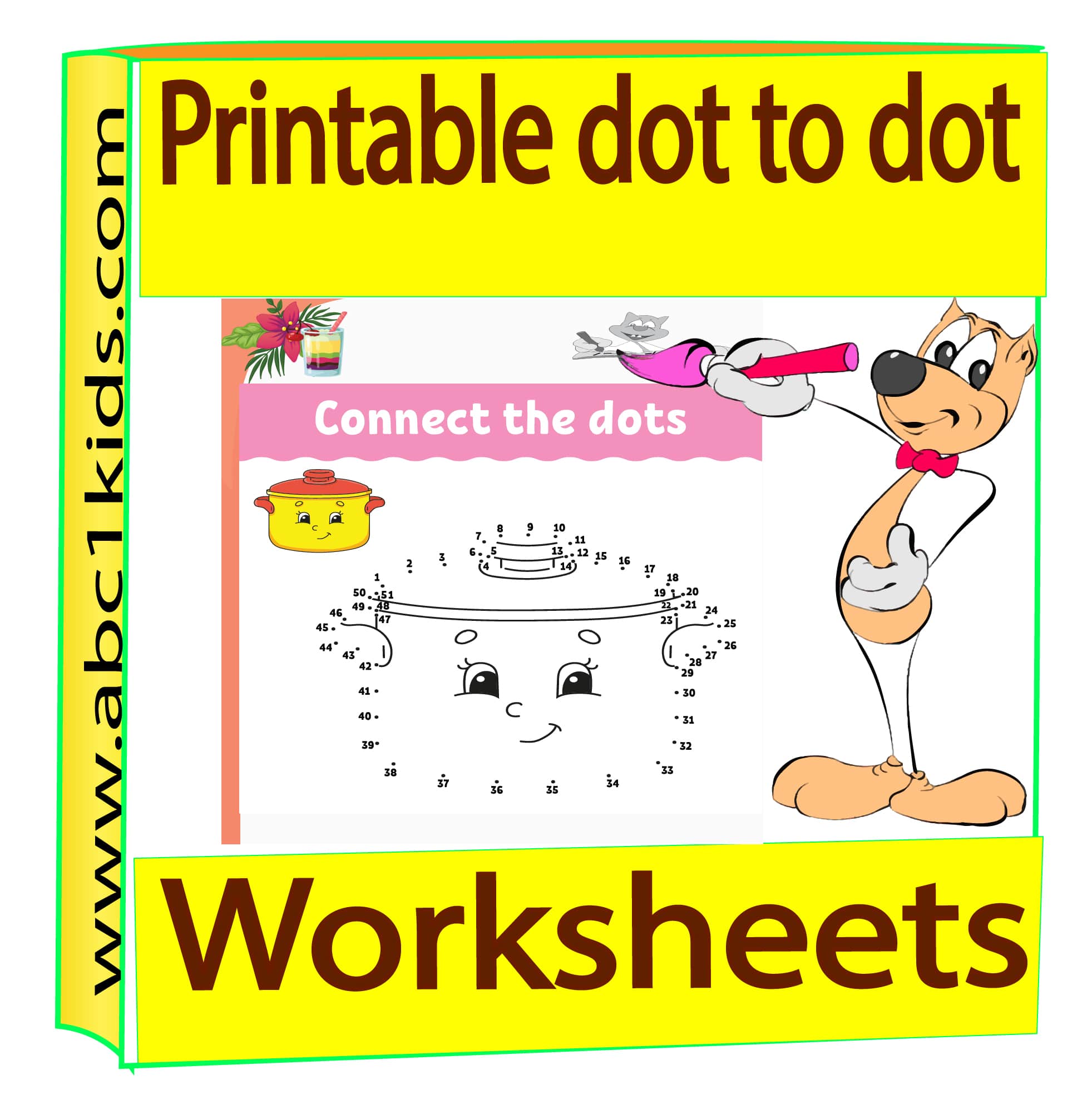 Printable dot to dot worksheets