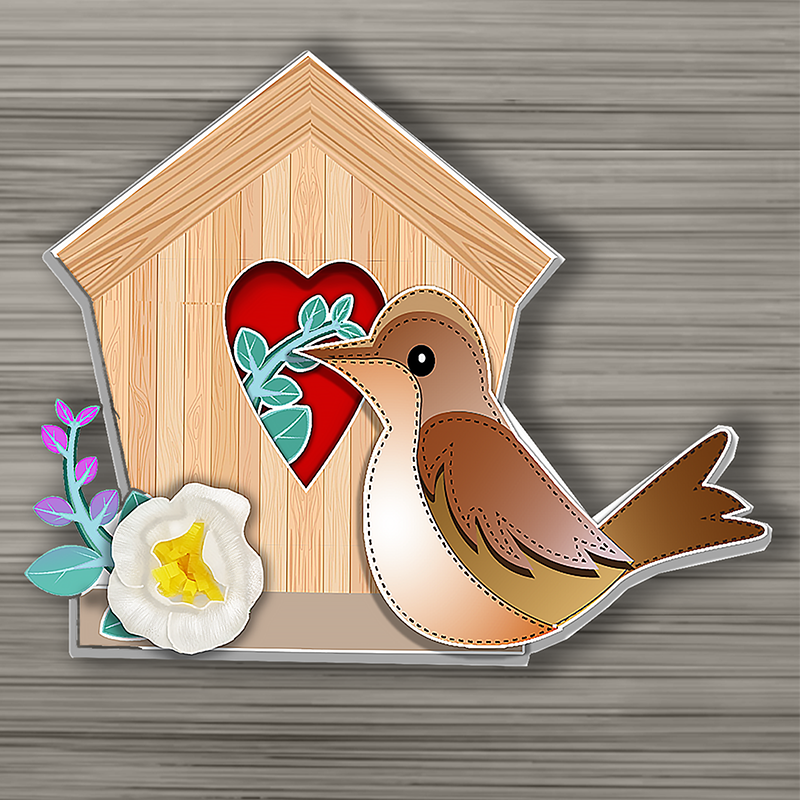 living room decor ideas; a bird in a birdhouse; Bird resting in a cozy birdhouse; Feathered friend inside its birdhouse; Bird perched in wooden birdhouse; Colorful bird in a quaint birdhouse; Little bird nesting in birdhouse; Bird peeking out of birdhouse entrance; Chirping bird within its birdhouse; Bird enjoying its birdhouse home; Small bird residing in birdhouse; Bird snug in its crafted birdhouse;