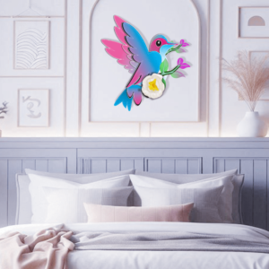 wall hanging decor – Bird artwork – living room decor