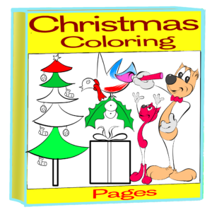 Christmas coloring pages, Christmas tree coloring pages