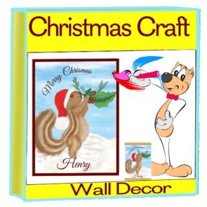 crafts ,Drawing, Christmas wall decor, Christmas wall