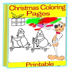 Christmas Coloring Printable, coloring pages, Christmas
