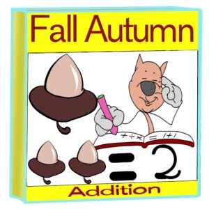 Fall Autumn Addition worksheets